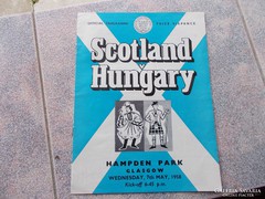 Foci program,Scotland- Hungary, 1958