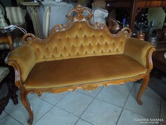 Barokk kis kanapé eladó