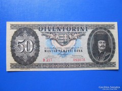 1947 50 forint fantázia bankjegy vízjeles papíron