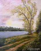 Spring Rivers Oil Painting
