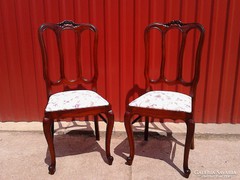 2 db restaurált barokk szék