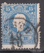 1858. Ausztria, 15 kr.,II.tip., PESTH bélyegzés, 5 Gudlin
