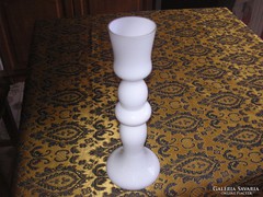 Frosted glass vase 32 cm