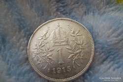 Ferenc József ezüst 1 korona 1915
