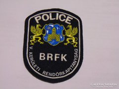 Rendőrség karjelzés BRFK