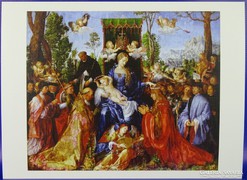 0G254 Albrecht Dürer színes reprodukció