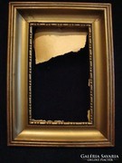 Arany-fa képkeret falc 13,5x8,5  cm 