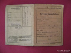 1935 LEVENTE - IGAZOLVÁNY 