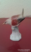Kézzel festett madár figura - 9 cm