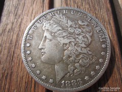  Morgan 1883 Patina !USA 1 dollar ezüst érme     
