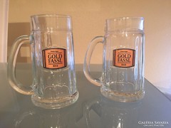 Glass beer mugs 6 pieces 0.3l