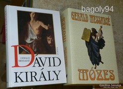 G.MESSADIÉ könyvek DÁVID KIRÁLY - MÓZES