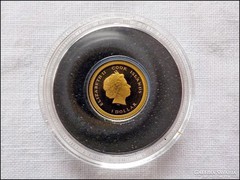 Budapesti országház arany érme  - világ legkisebb érméi 
