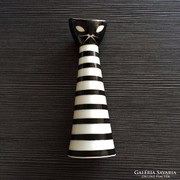 Zsolnay Art Deco cica macska váza