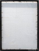 0I735 Régi fekete vágható képkeret 39.5 x 30 cm