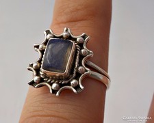 Nacsa felhasználó részére !!! Holdköves 925-ös ezüst gyűrű 