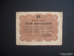 15 pengő krajczárra 1849
