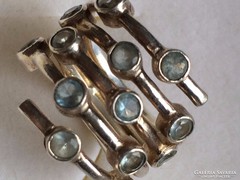 Berill köves ezüst gyűrű
