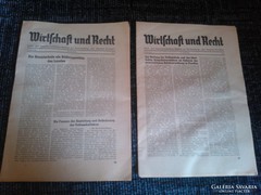 2db  2.világháborús német újság 1941-ből!!