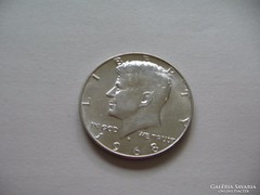 Ezüst 1/2 dollár 1968