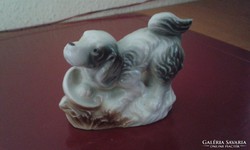 Játékos kutyus-japán(?) porcelán