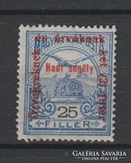 1915 Hadisegély II. 25f ** (Kat.:100Ft) (A0078)