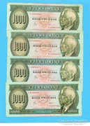 1000 Forint 1983  A C B D