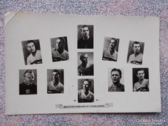 Magyar labdarugó válogatott, 1954. képeslap.original