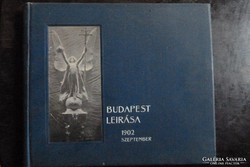 BUDAPEST LEÍRÁSA  1902 SZEPTEMBER