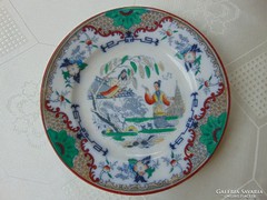 Antik fajansz, Villeroy & Boch "Timor" mintás tányér  /  492