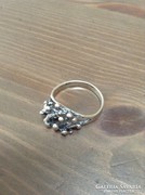 Régi kézműves Sezgin ezüst gyűrű