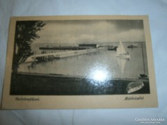 Retró Balatoni  képeslap  1955