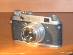 FED-2 36 mm-es, fényképezőgép  eredeti bőrtokjával eladó.