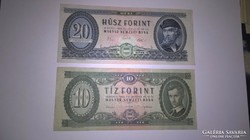 20 forint 1969-es, és egy 1962-es,10 Forint 2 db!