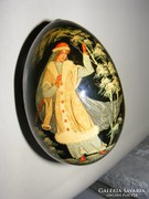 orosz kézzel festett lakk tojás