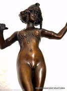 Art deco bronz szobor "táncosnő"