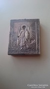 Orosz 875 ös (84) ezüst Szt. Mihály kis ezüst ikon