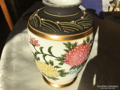 Japán porcelán váza, 14 cm, antik