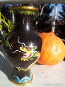 Chinese vase with dragon, 20 cm