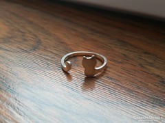 Cicás jelzett ezüst gyűrű