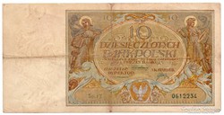 Lengyelország 10 lengyel Zloty, 1929, ritka