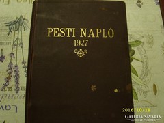 PESTI NAPLÓ 1927-28-30 évekből