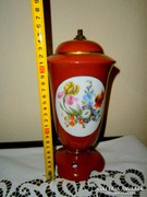 Antik Drasche porcelán lámpatest. 