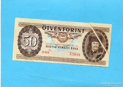Gyári hibás 50 Forint 1986 !!!