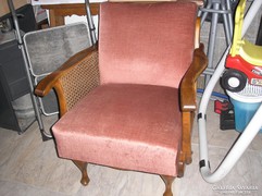 Chippendél barokk ratános fotel két darab