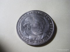 5 Marka  1982   Goethe emlék érem  1749 - 1832