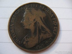 Anglia 1 Penny 1898 !!!