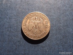 Ritkább III. Birodalmi érme 5 Reichsmark 1942 !!!
