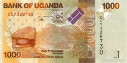 Uganda 1000 shilling 2015 UNC