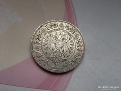 1900 ezüst 5 korona 24 gramm 0,900 szép darab